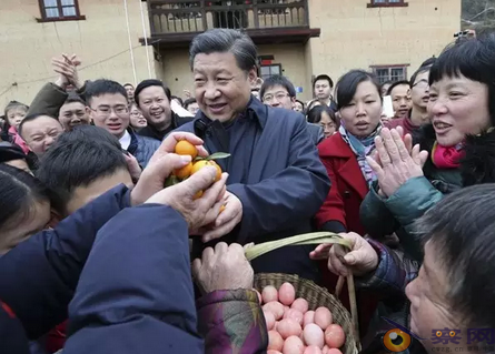 踏着毛主席的足迹：习主席重上井冈山