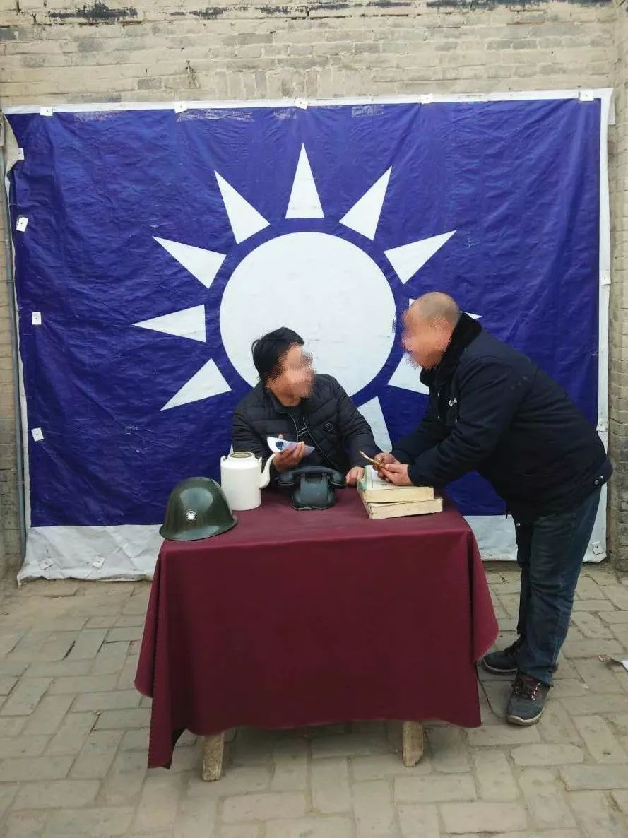 地道战景区，被“汉奸”和垃圾攻陷