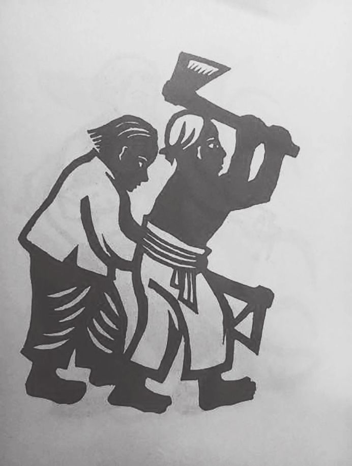 用窗花艺术描绘农民生活，通过作品让农民在耳濡目染中接受新文化——古元延安时期新窗花艺术初探